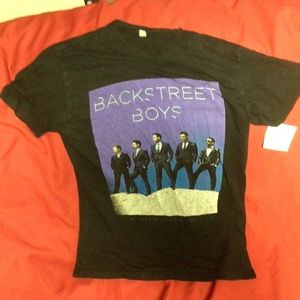 Womens BACKSTREET BOYS concert tshirt